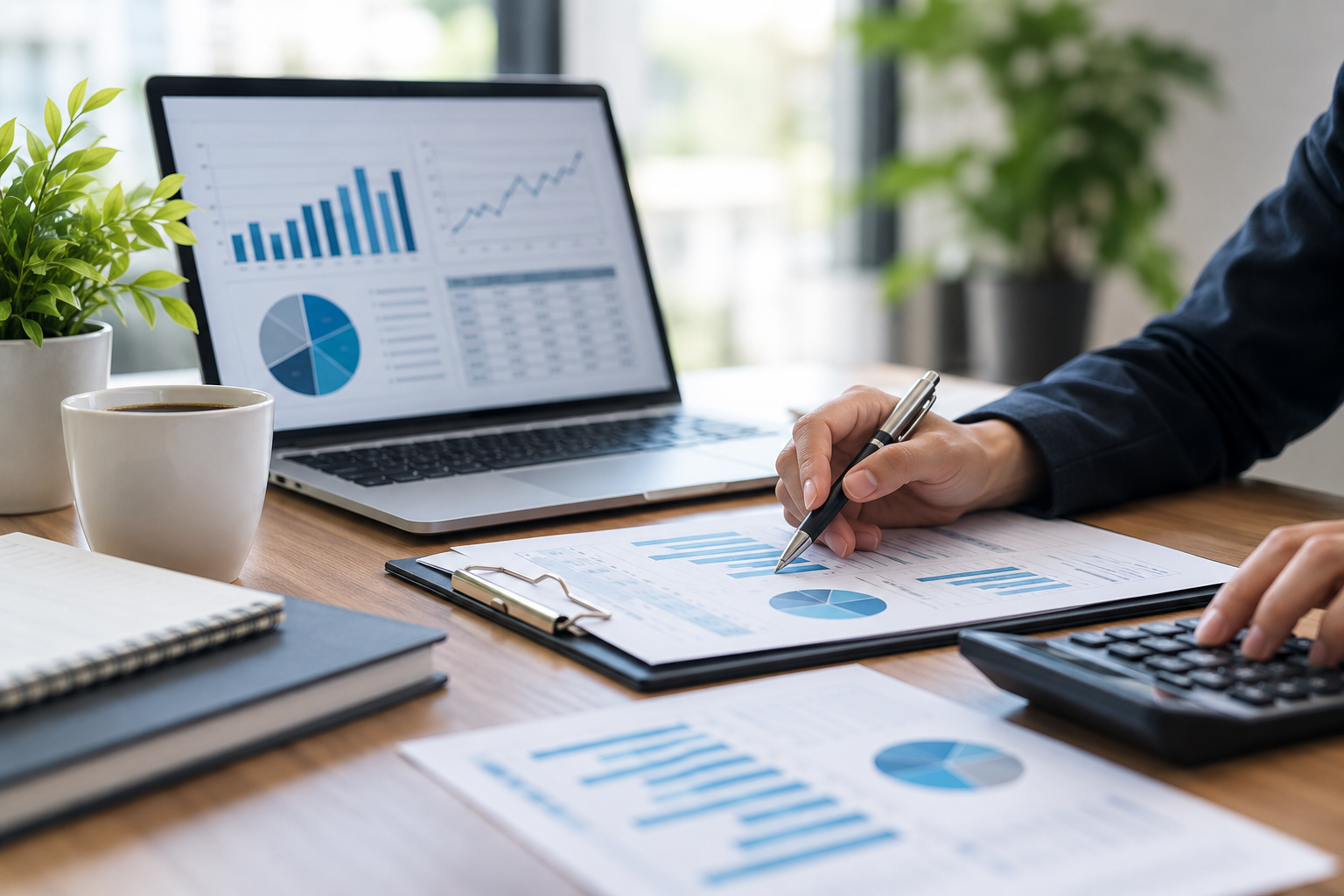 Monthly financial statements